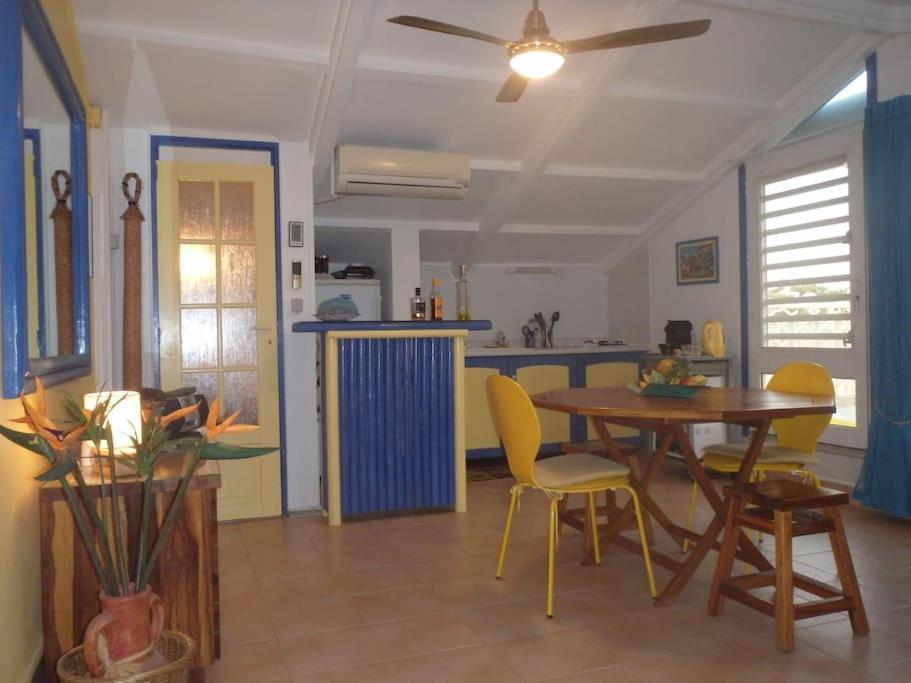 Charmant Et Spacieux Studio A 50M De La Plage Le Diamant Exterior photo